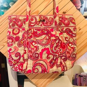 Vera Bradley Vera Tote - Paisley Meets Plaid